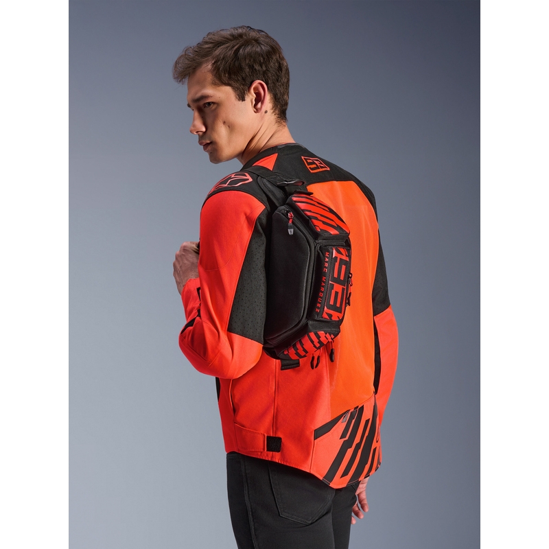 Riñonera ALPINESTARS MM93, colección negro-rojo, 2,5 L