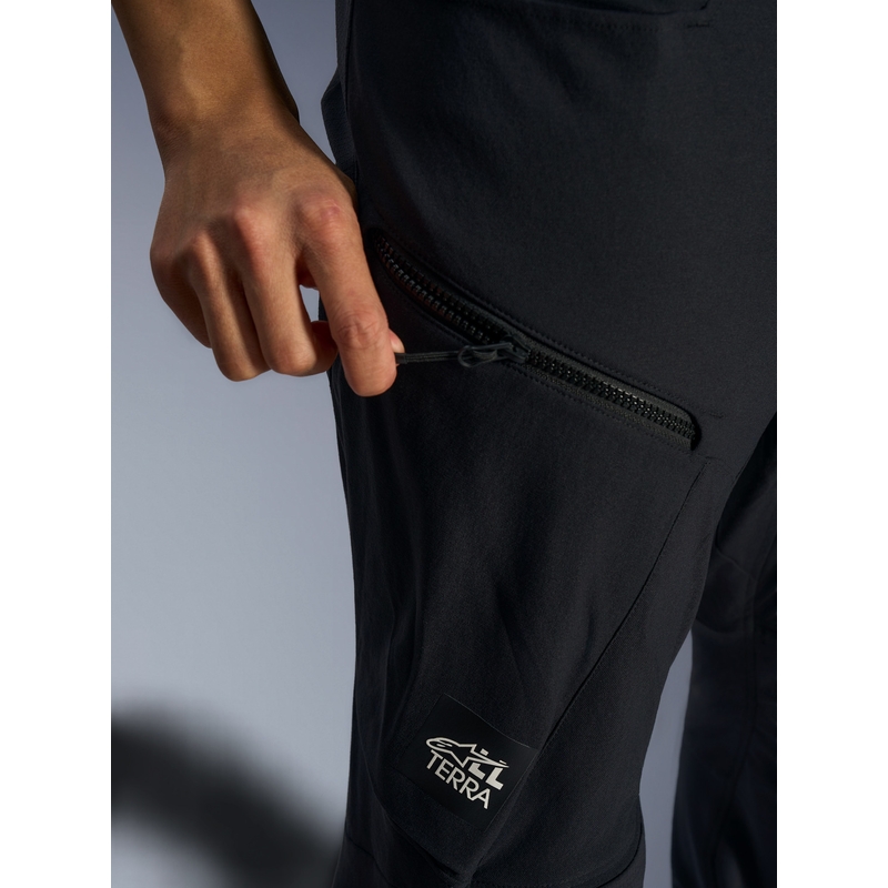 Pantalones de moto cortos Alpinestars Explore AST negros