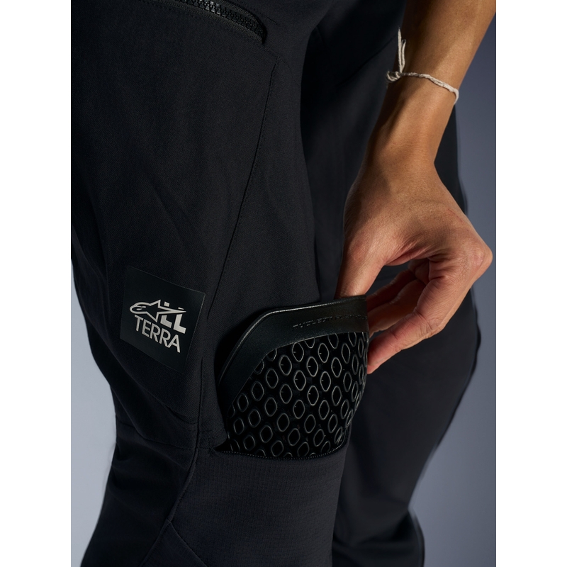 Pantalones de moto cortos Alpinestars Explore AST negros