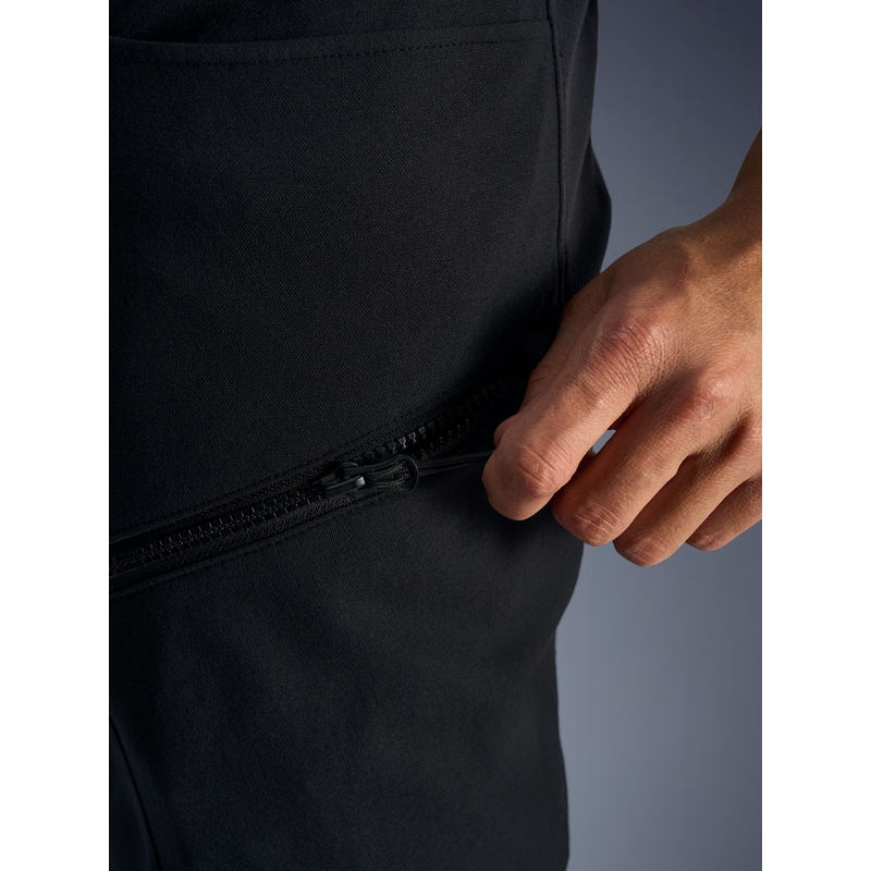 Pantalones de moto cortos Alpinestars Explore AST negros