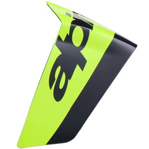 Spoiler aerodinámico para cascos de motocicleta Alpinestars Supertech R10 Arius racing profile amarillo flúor-negro