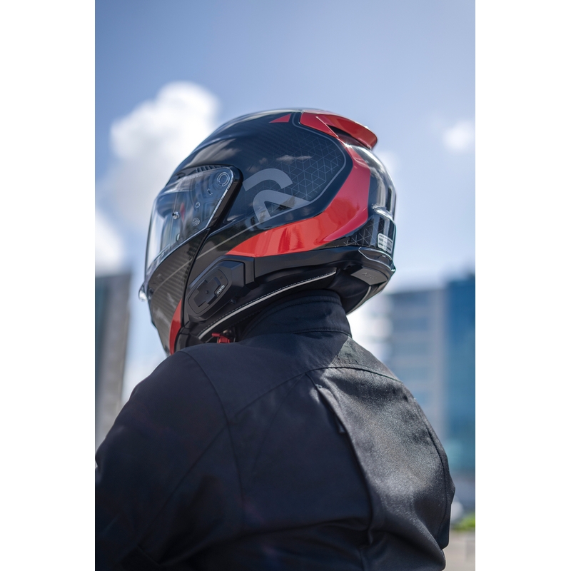 Intercomunicador para motocicleta Cardo HJC Packtalk negro