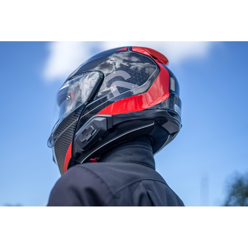 Intercomunicador para motocicleta Cardo HJC Packtalk negro