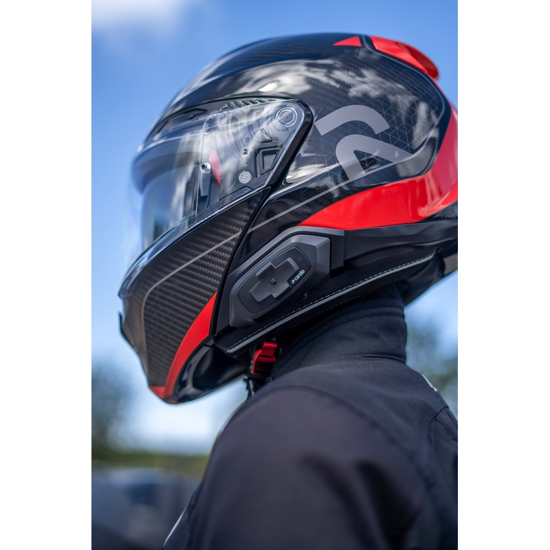 Intercomunicador para motocicleta Cardo HJC Packtalk negro
