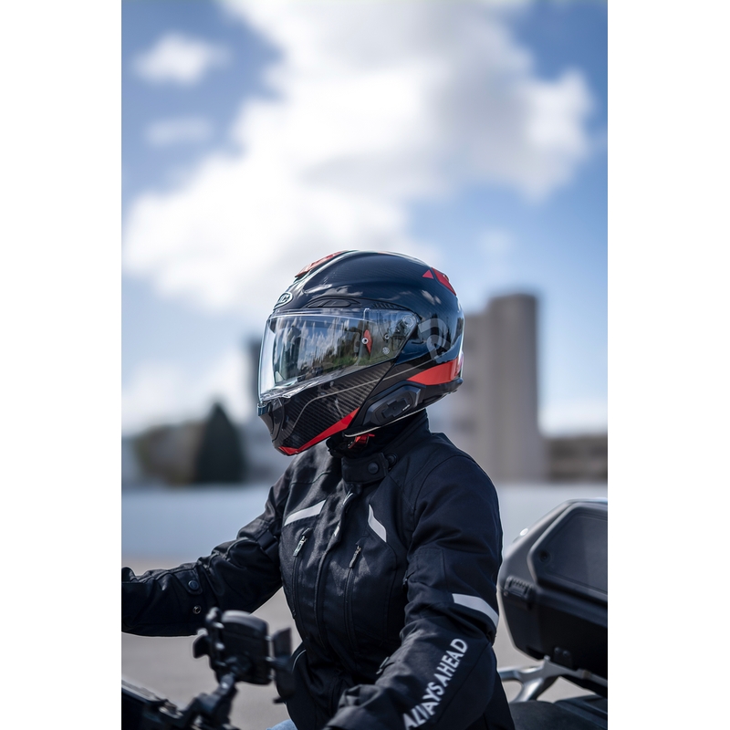 Intercomunicador para motocicleta Cardo HJC Packtalk negro