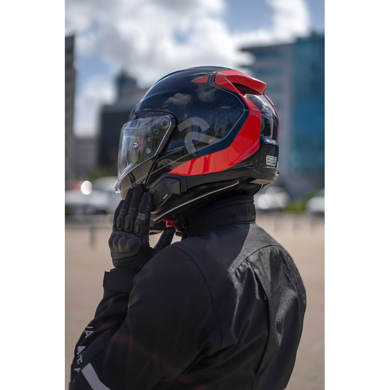 Intercomunicador para motocicleta Cardo HJC Packtalk negro