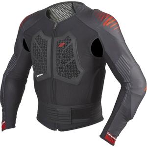 Protector corporal Zandona Action X8 negro-rojo 180-189 cm