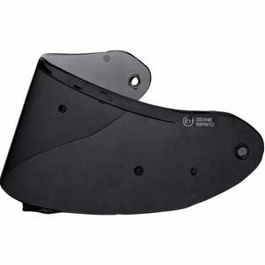 Visera para cascos de motocicleta ZED F19 color humo oscuro