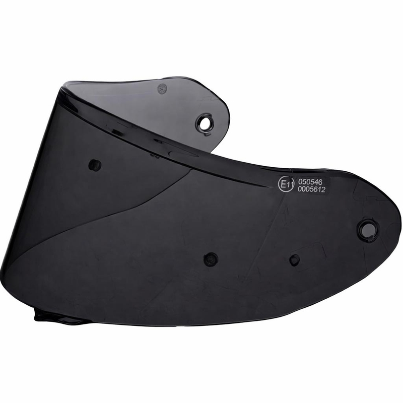 Visera para cascos de motocicleta ZED F19 color humo oscuro