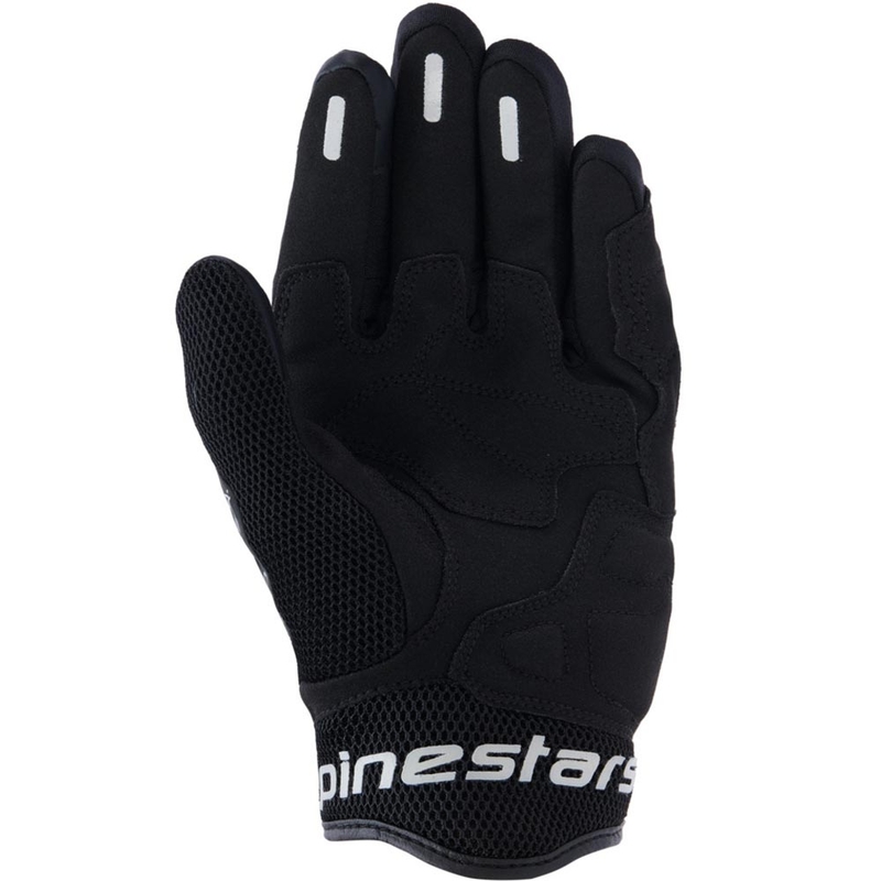 Guantes de moto Alpinestars Stella Mogress Airflow para mujer, color negro-antracita.