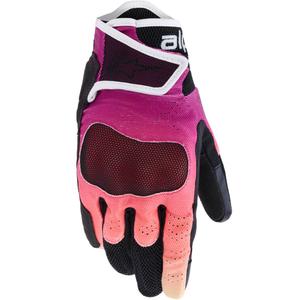 Guantes de moto Alpinestars Stella Mogress Airflow degradados en negro para mujer