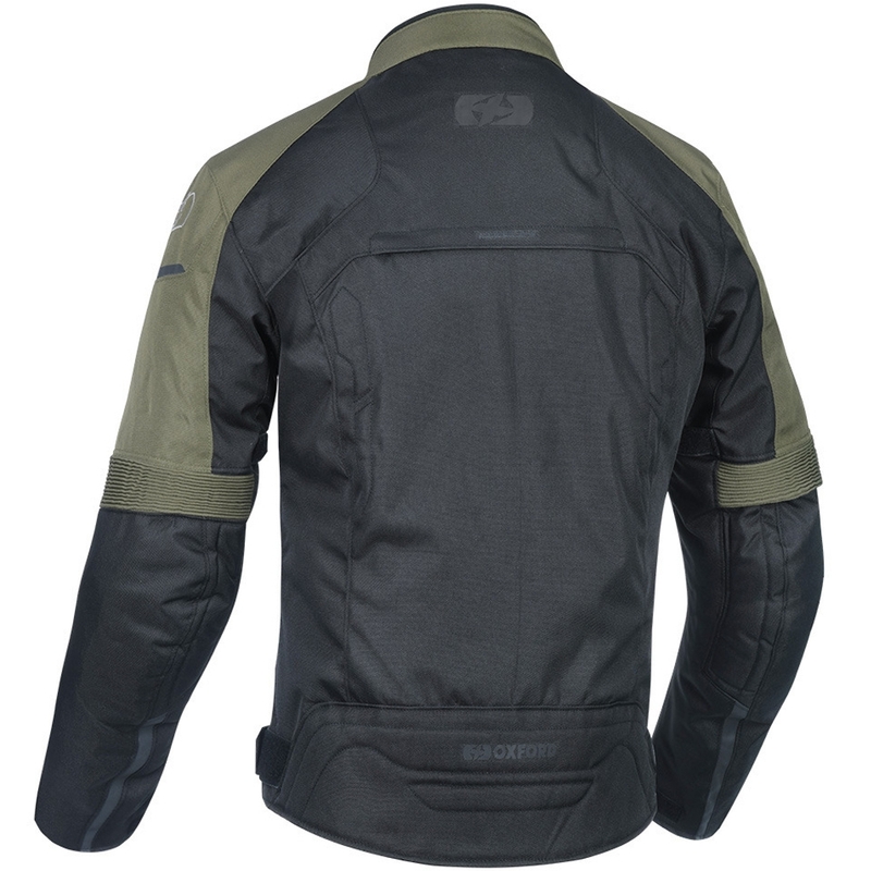 Chaqueta de moto Oxford Delta 1.0 negra-verde