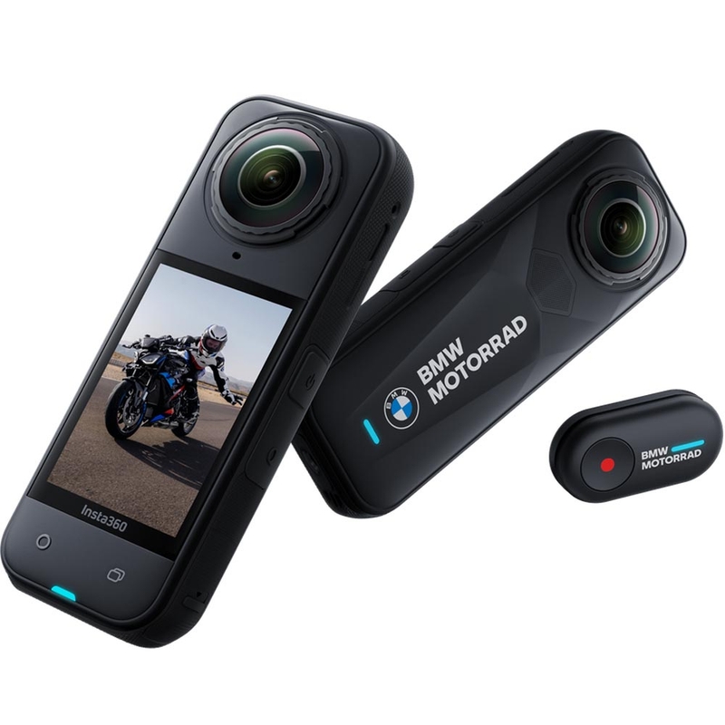 Cámara de acción Insta360 X5 BMW Motorrad Edition negra