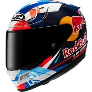 Casco integral de moto HJC RPHA 12 Red Bull Misano GP 2 MC21 azul-blanco-rojo