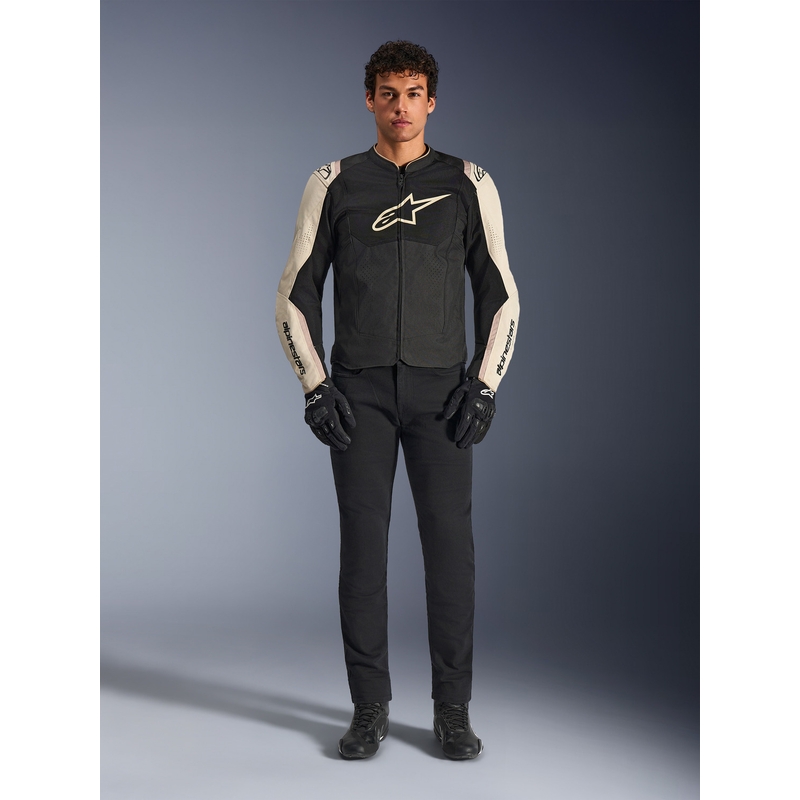 Chaqueta de moto Alpinestars T-SPS Air V2 color negro arena