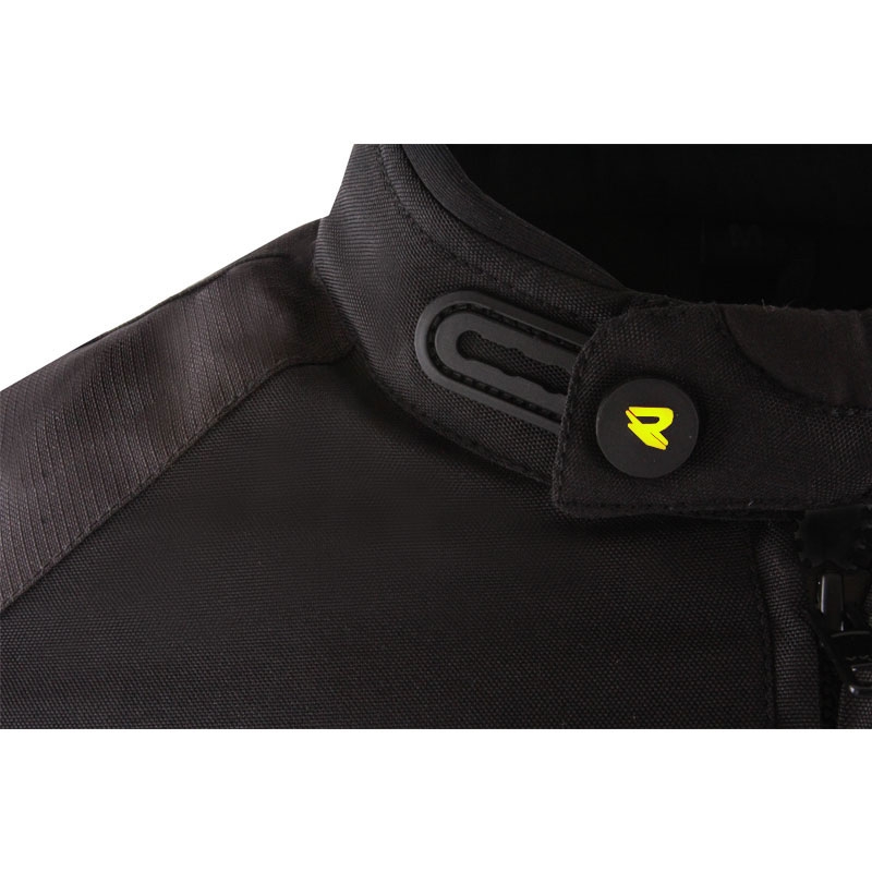 Chaqueta de moto Street Racer Flex Air negro-amarillo fluo - II. calidad