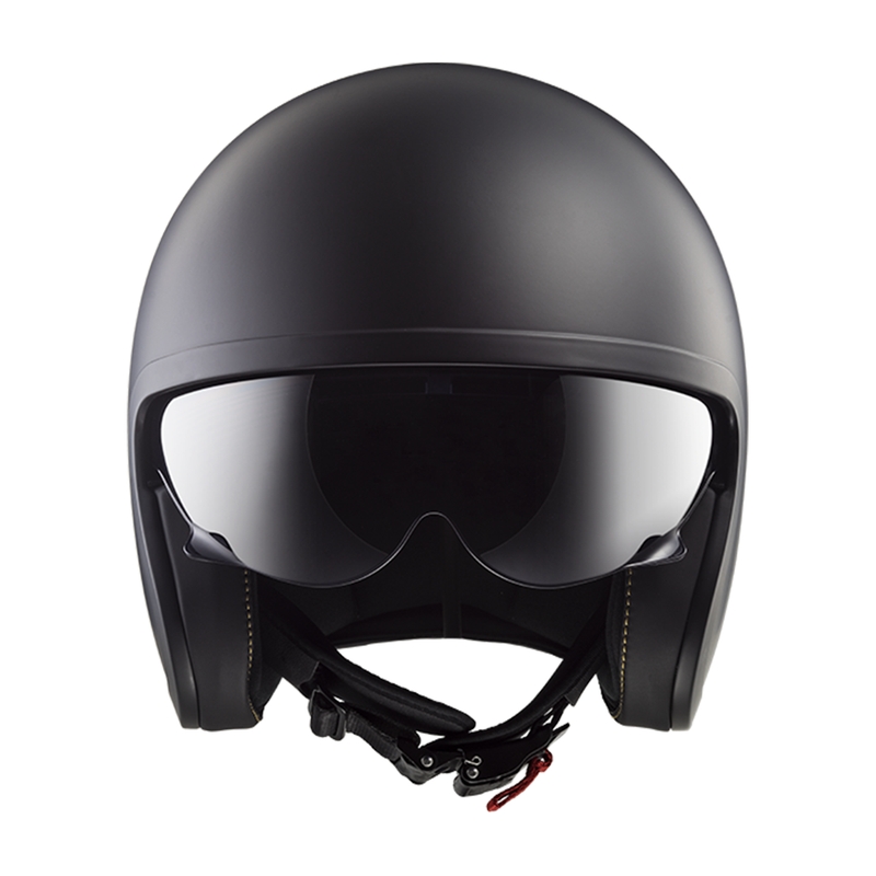 Casco de moto abierto LS2 OF599 Spitfire II Solid negro mate - II. calidad