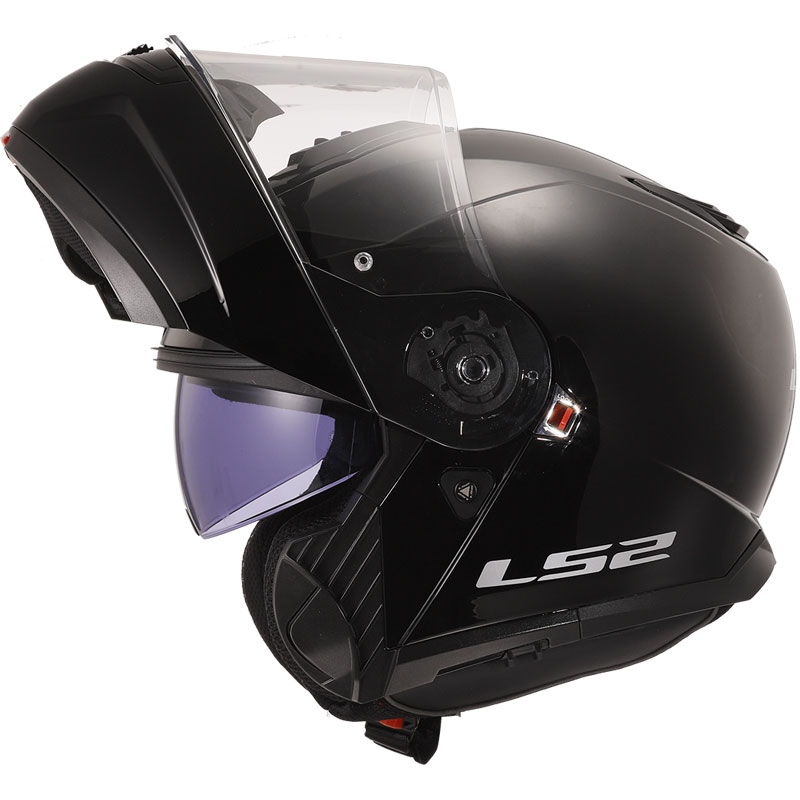 Casco abatible LS2 FF908 Strobe II negro brillante 2 - II. calidad