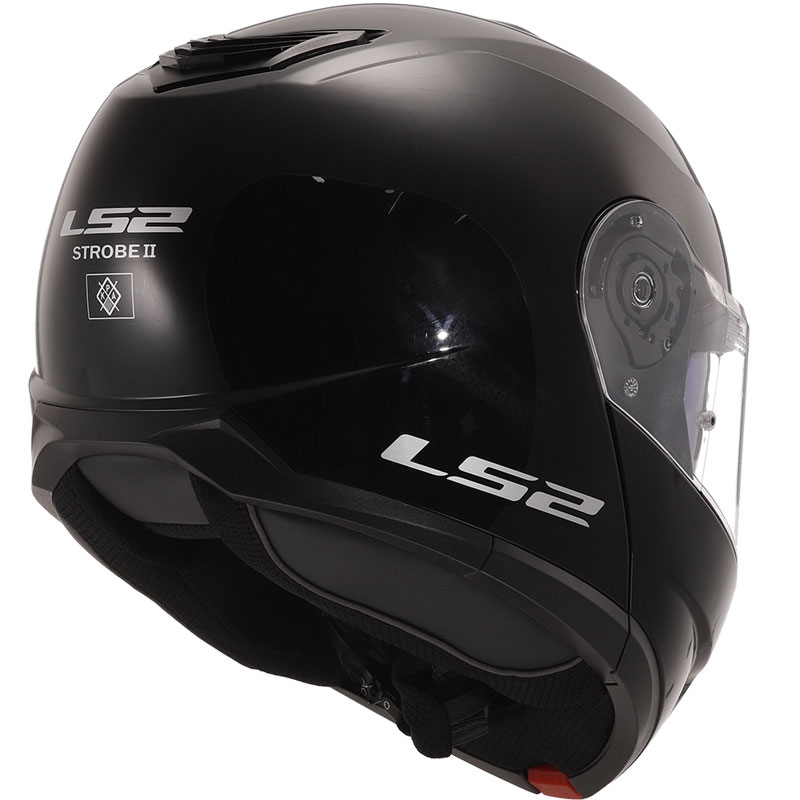 Casco abatible LS2 FF908 Strobe II negro brillante 2 - II. calidad