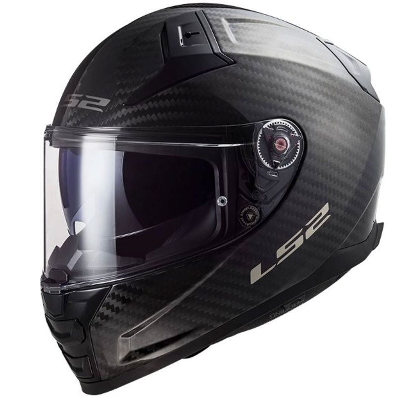Casco integral de motocicleta LS2 FF811 Vector II Carbon 06 negro - II. calidad