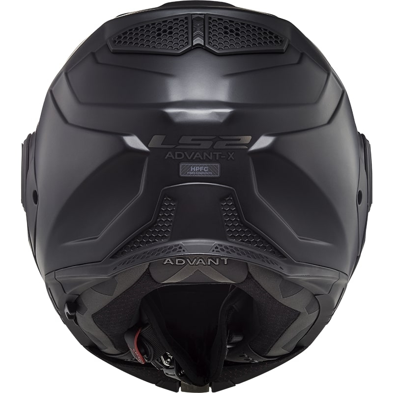 Casco de moto abatible LS2 FF901 Advant X Negro sólido mate - II. calidad