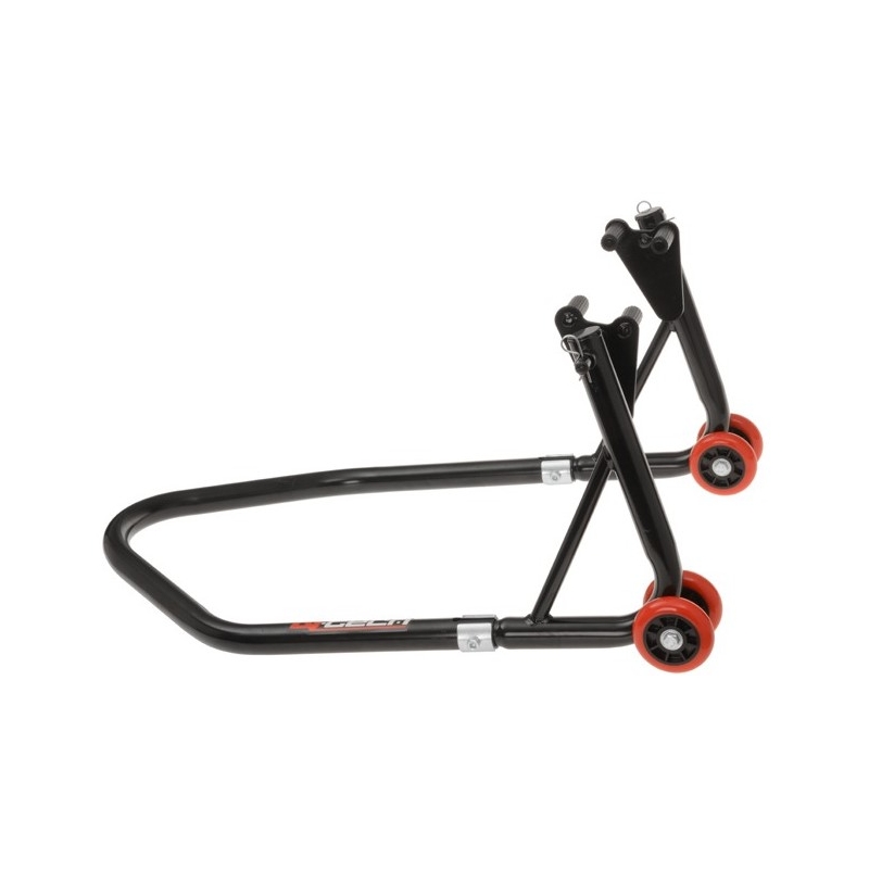 Soporte delantero/trasero para motocicleta Q-TECH negro 3 - II. calidad
