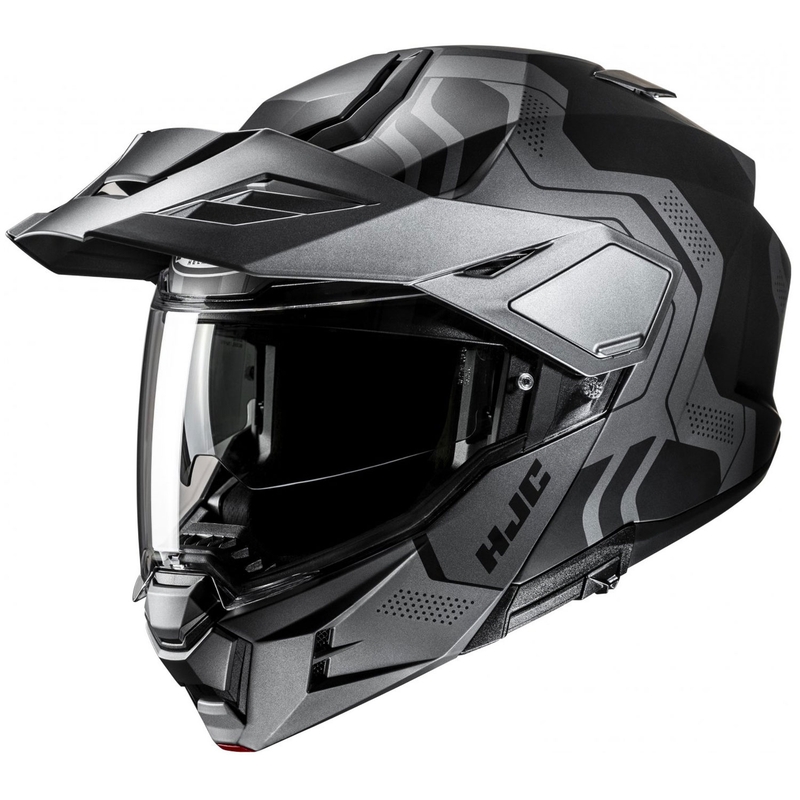 Casco de moto abatible HJC i80 Velly MC5SF negro-gris - II. calidad