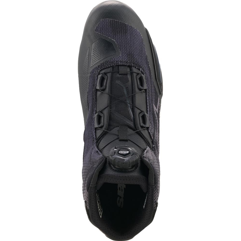 Botas de moto ventiladas Alpinestars Celer, color negro-gris oscuro.