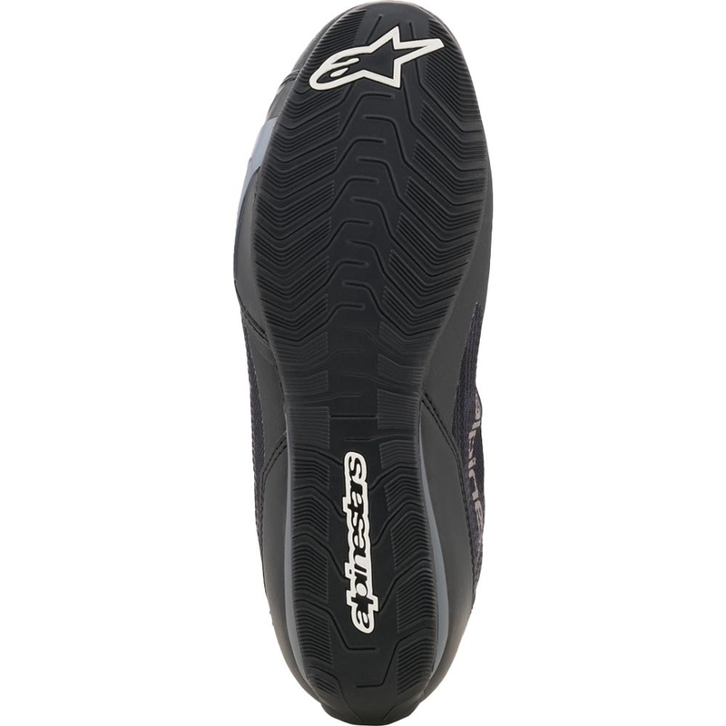 Botas de moto ventiladas Alpinestars Celer, color negro-gris oscuro.