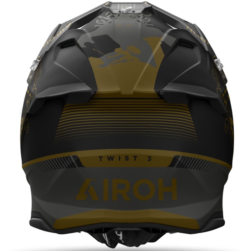 Casco de motocross Airoh Twist 3 Titanio mate