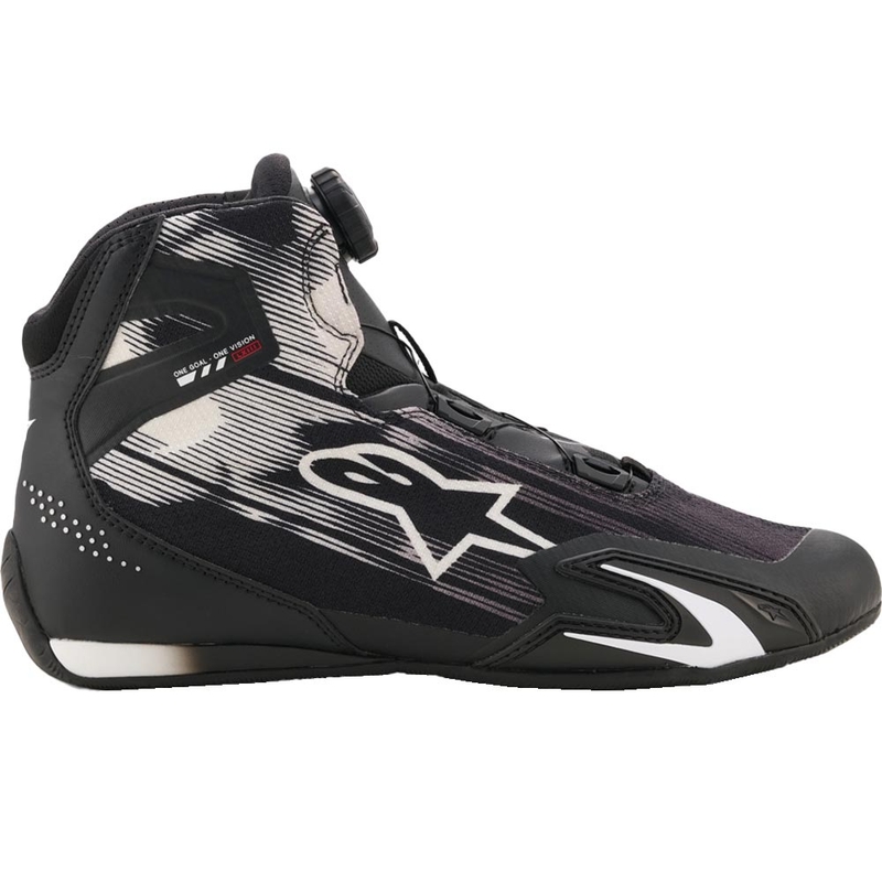 Botas de moto Alpinestars Celer Vented negras y blancas