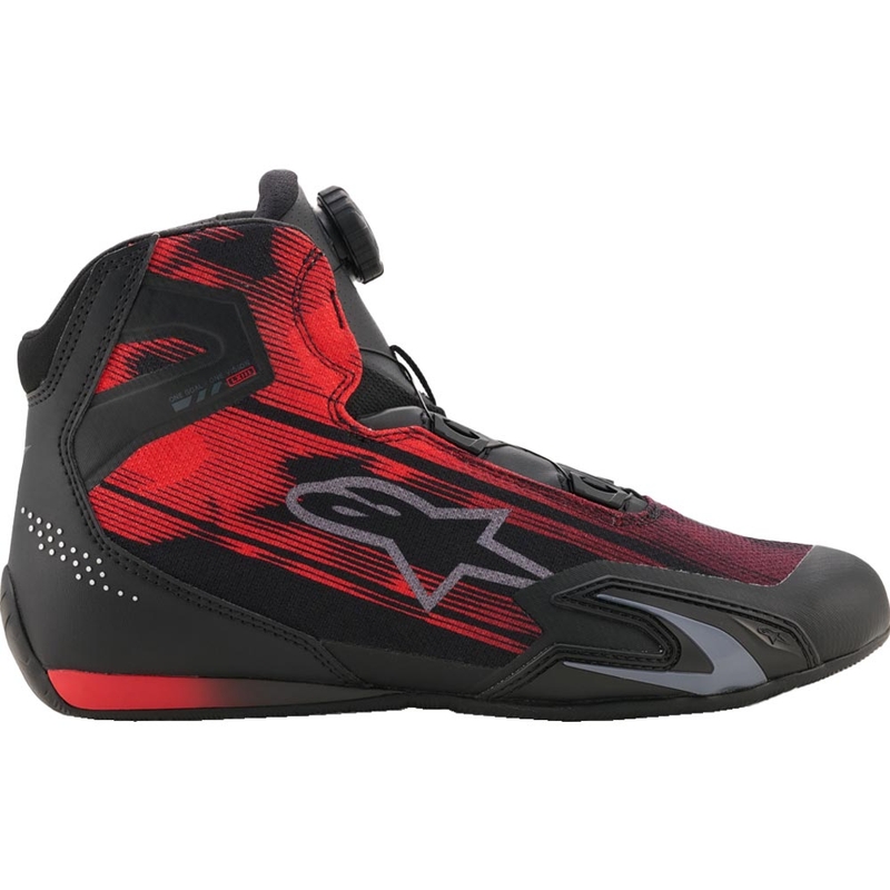 Botas de moto Alpinestars Celer Vented negras y rojas