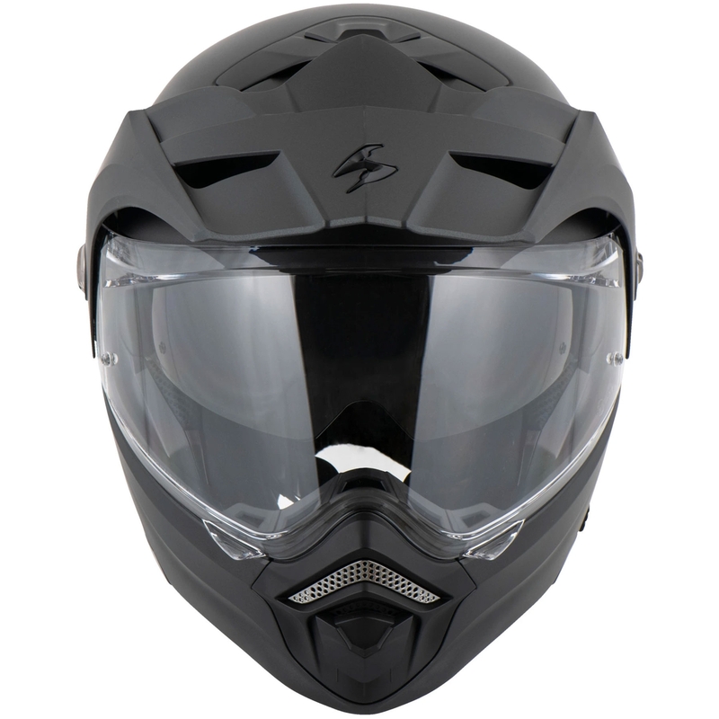 Casco de motocicleta SCORPION ADX-2 Negro perla sólido mate