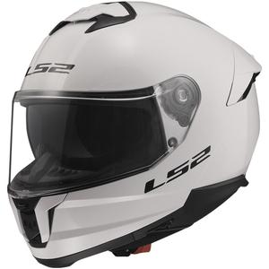 Casco integral de moto LS2 FF808 Stream II blanco brillante