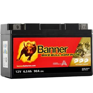 Batería AGM Banner Bike Bull AGM PLUS AGM PLUS 506 01 / BGT7B-4 - GT7B-4