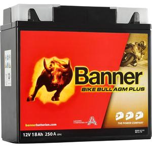 Batería AGM Banner Bike Bull AGM PLUS AGM PLUS 521 01 / BG12-19 - G12-19