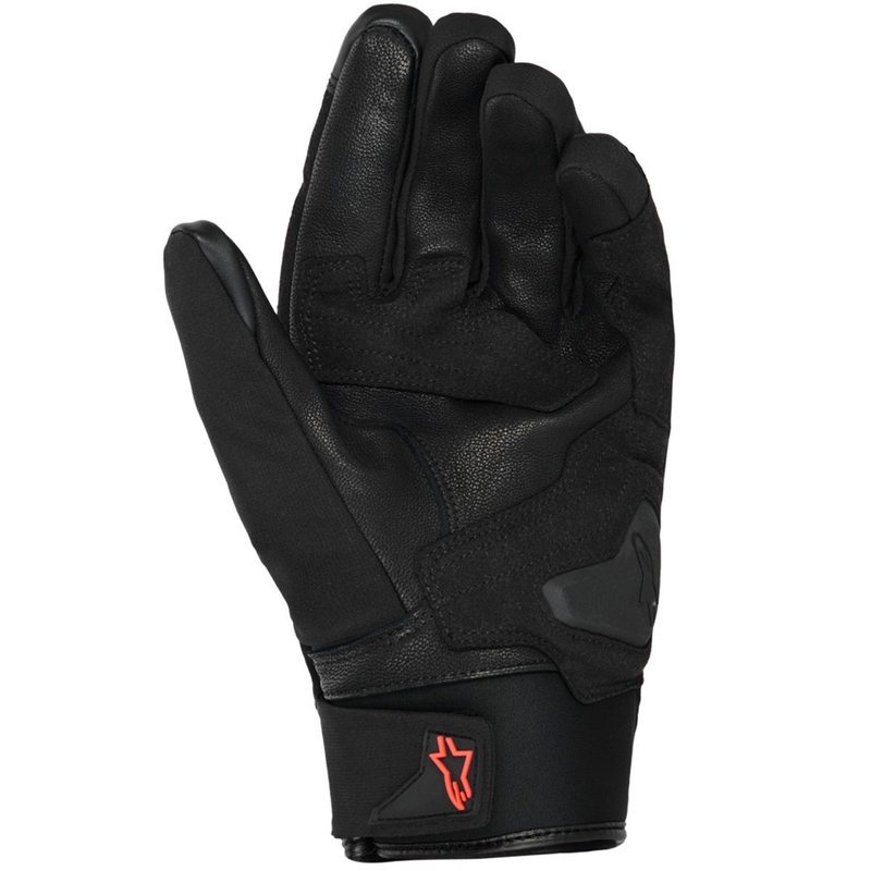 Guantes de moto impermeables Alpinestars SP XZ, color negro-rojo.