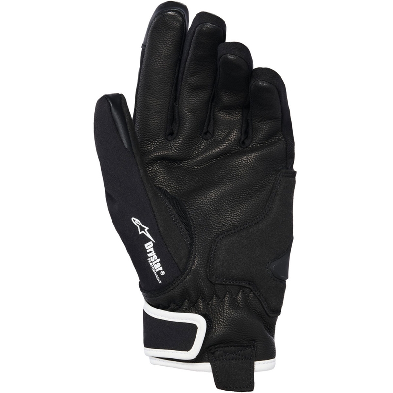 Guantes de moto para mujer Alpinestars STELLA MOBLAST IMPERMEABLES gris-negro-rosa flúor-turquesa-blanco
