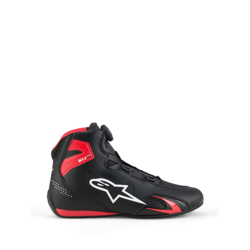 Botas de moto Alpinestars Celer negras, rojas y blancas