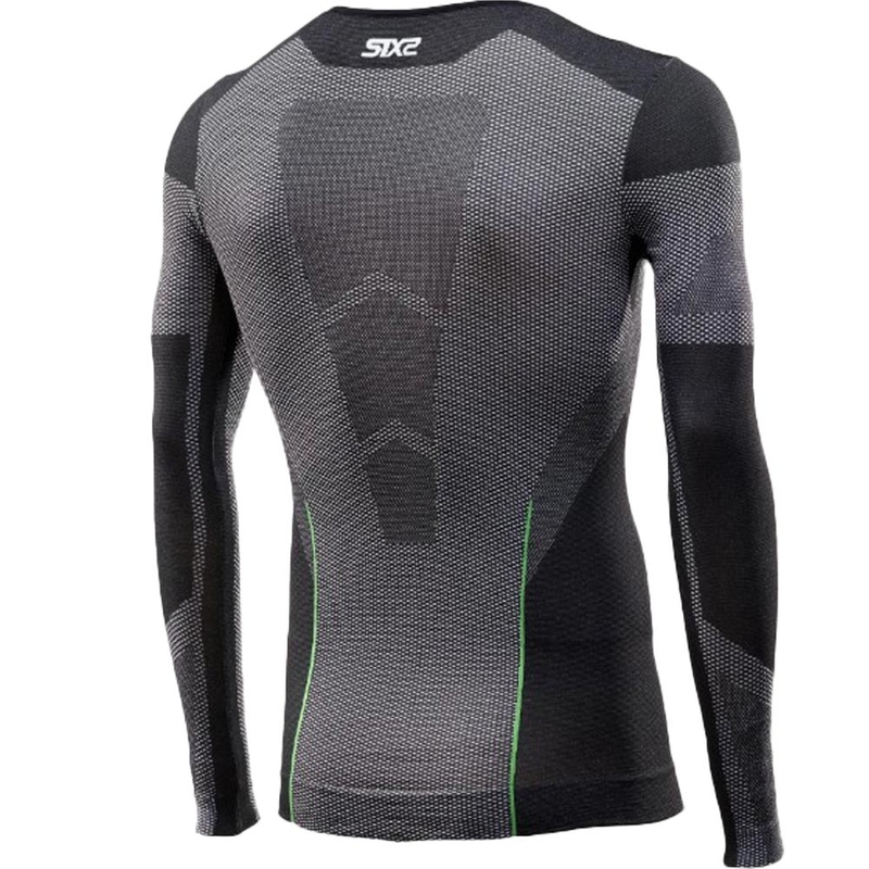 Camiseta funcional de manga larga SIXS BT TS2L V2 negro carbono