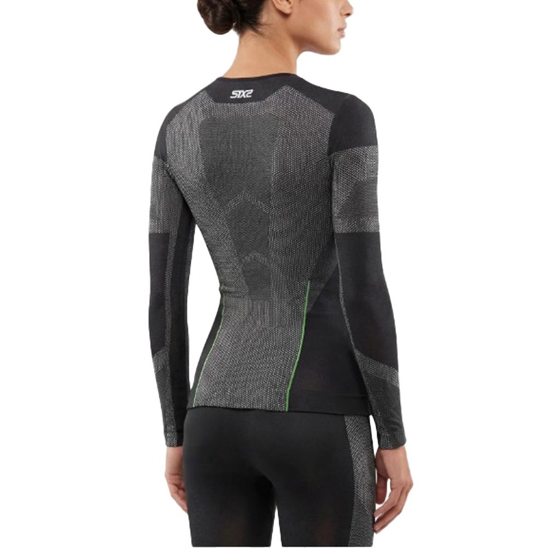 Camiseta funcional de manga larga SIXS BT TS2L V2 negro carbono