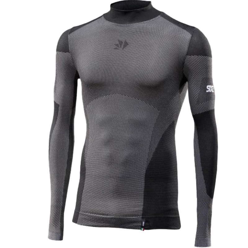 Camiseta funcional de manga larga SIXS BT TS3L V2 negro carbono