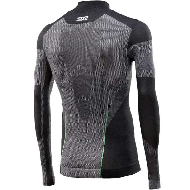Camiseta funcional de manga larga SIXS BT TS3L V2 negro carbono