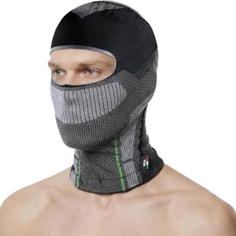Capucha de casco SIXS BT DBXL V2 en carbono negro