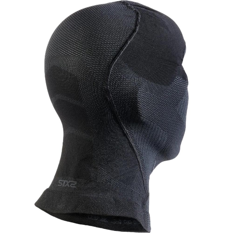 Capucha para casco SIXS BT DBXL V2, color negro-gris oscuro