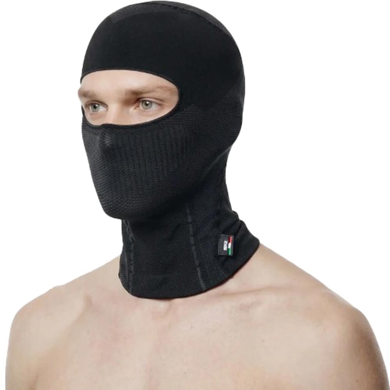 Capucha para casco SIXS BT DBXL V2, color negro-gris oscuro