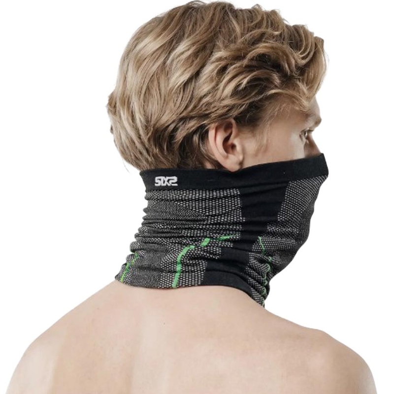 Collarín cervical SIXS BT TBXL de carbono negro