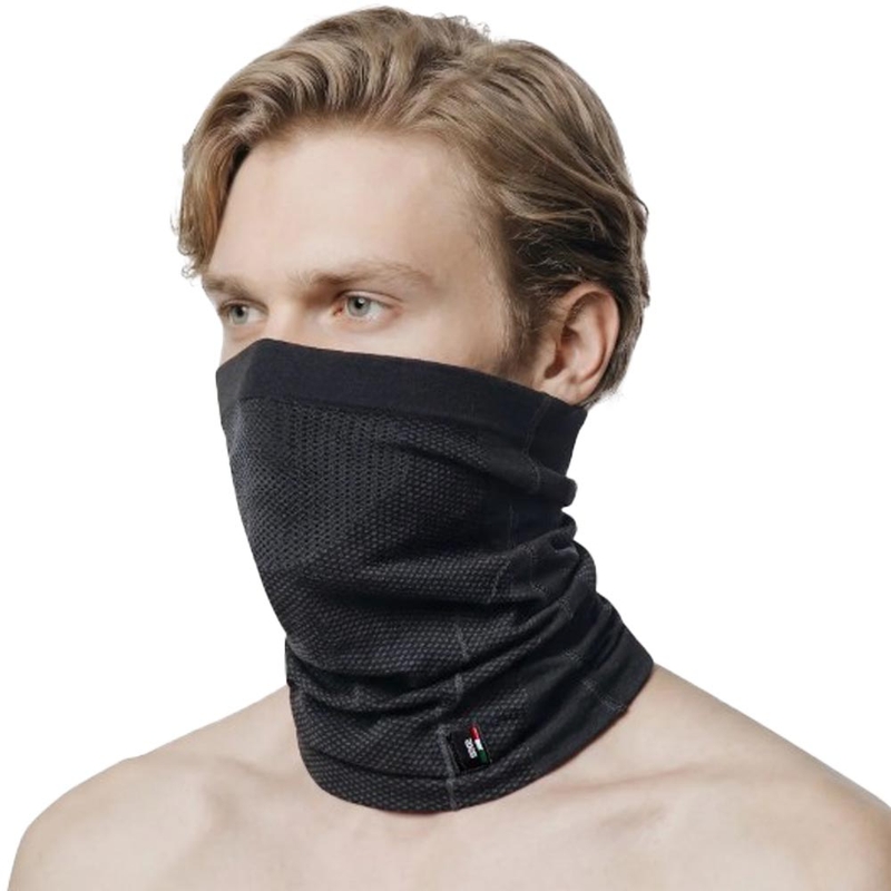 Braga para el cuello SIXS BT TBXL negro-gris oscuro