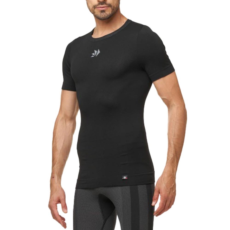 Camisa funcional de manga corta SIXS TS1 V2 negra