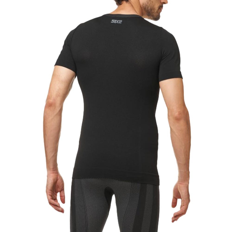 Camisa funcional de manga corta SIXS TS1 V2 negra